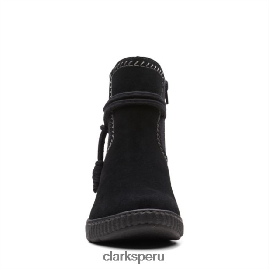 clarks de ante negro caroline lily ante negro mujer Clarks 40N4LX6156 ante negro