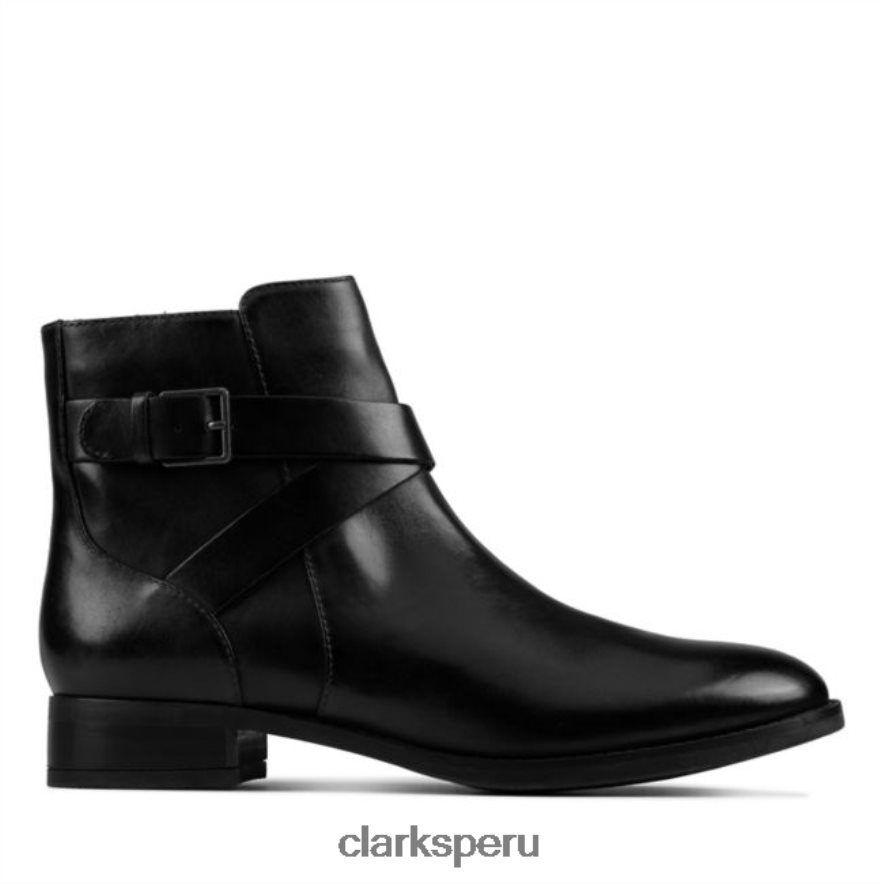 hebilla hamble cuero negro clarks cuero negro mujer Clarks 40N4LX5319 cuero negro
