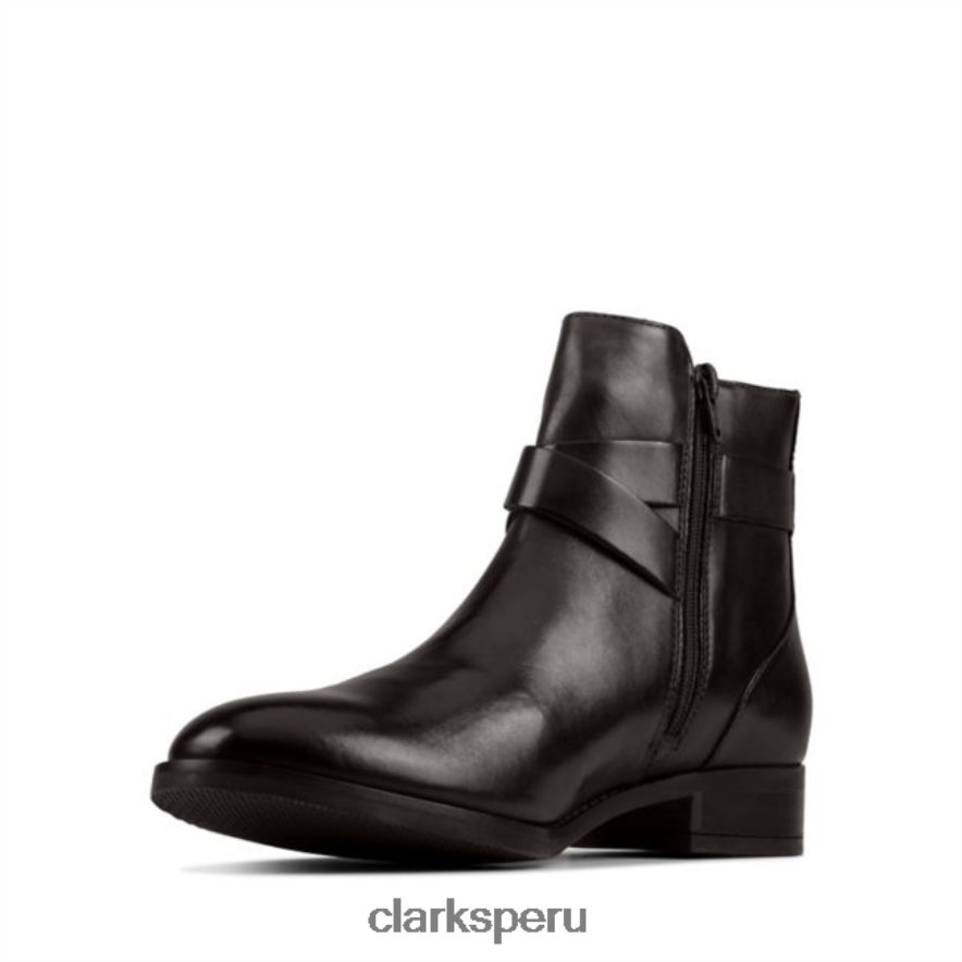 hebilla hamble cuero negro clarks cuero negro mujer Clarks 40N4LX5319 cuero negro