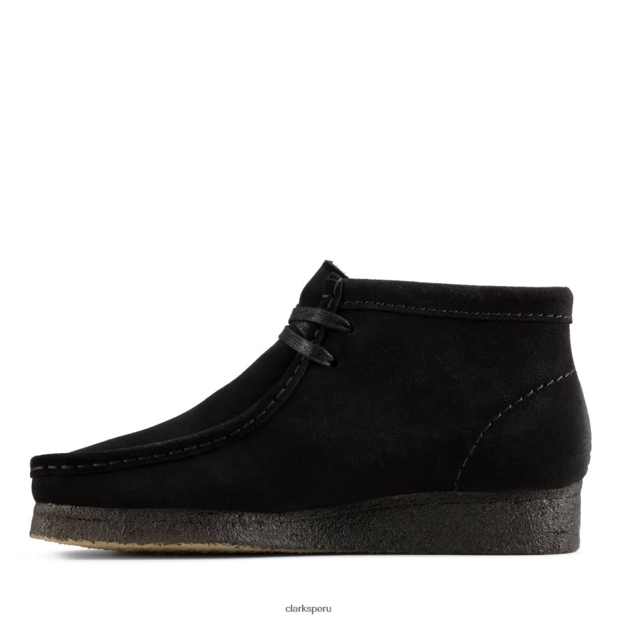 bota clarks wallabee de ante negro mujer Clarks 40N4LX3016 ante negro