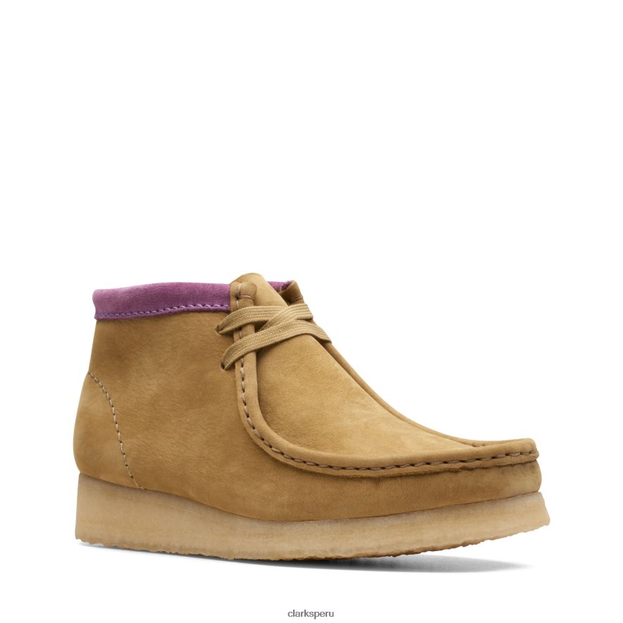 botas clarks wallabee beige mujer Clarks 40N4LX3148 beige