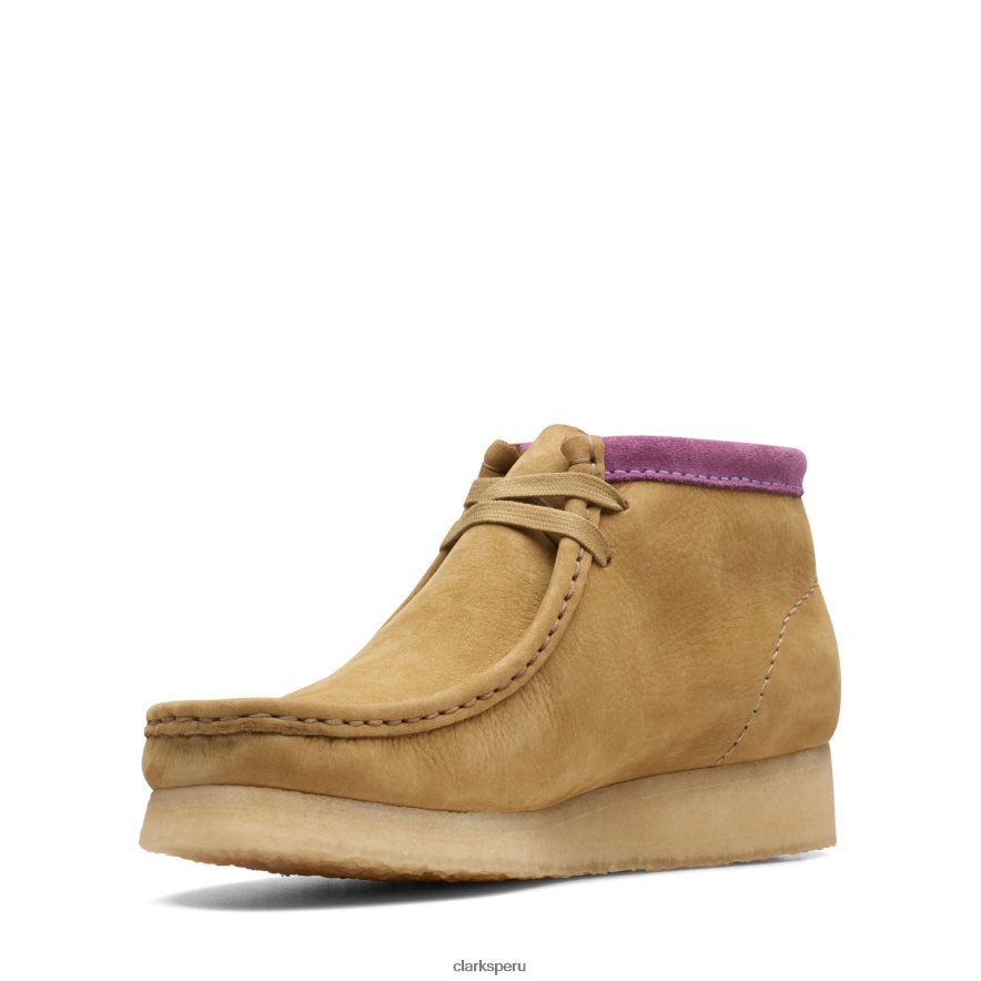 botas clarks wallabee beige mujer Clarks 40N4LX3148 beige