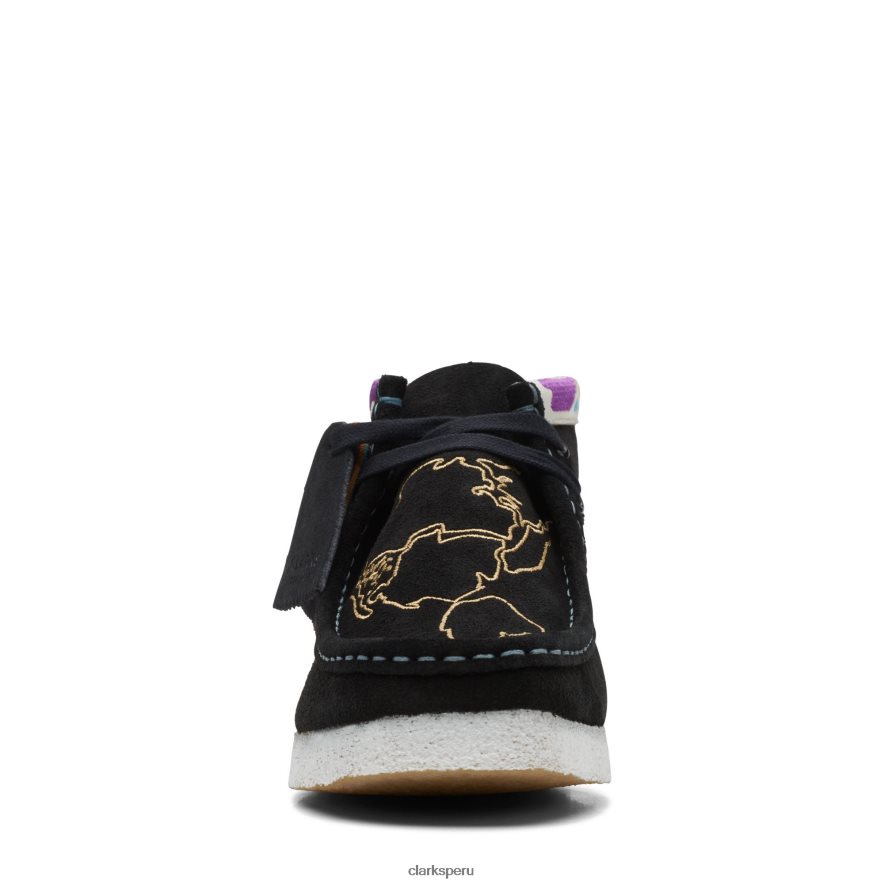 botas clarks wallabee negras mujer Clarks 40N4LX3162 negro