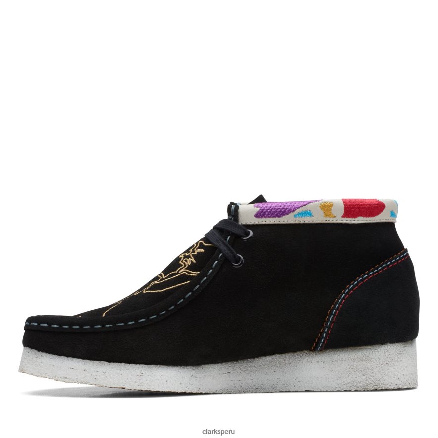 botas clarks wallabee negras mujer Clarks 40N4LX3162 negro