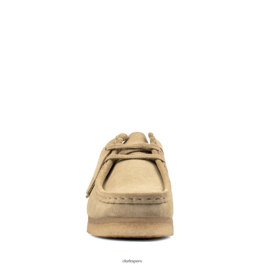 clarks maple ante wallabee mujer Clarks 40N4LX3025 gamuza de arce