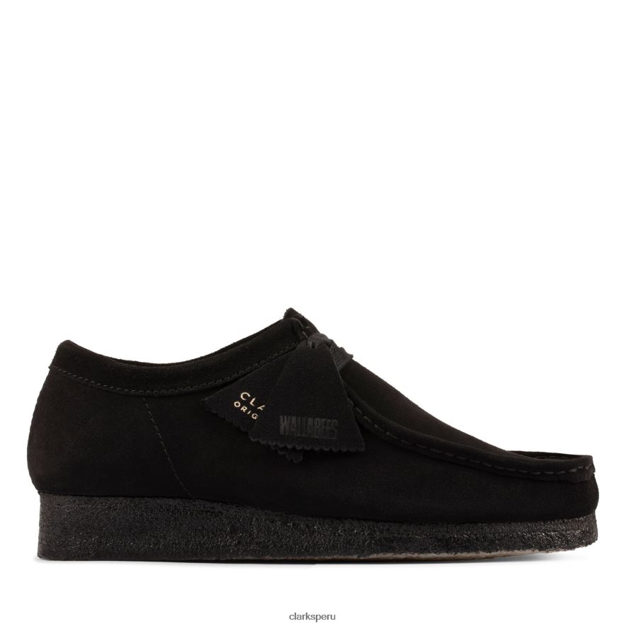 clarks wallabee ante negro mujer Clarks 40N4LX3139 ante negro