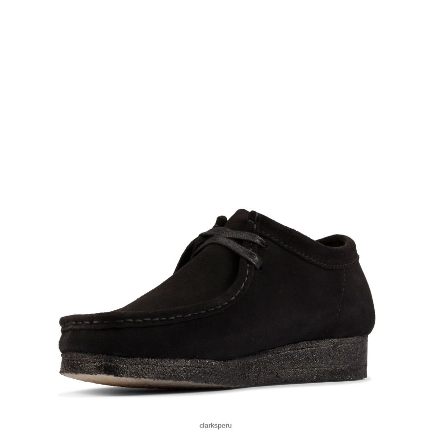 clarks wallabee ante negro mujer Clarks 40N4LX3139 ante negro