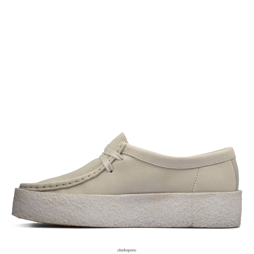 taza clarks wallabee mujer Clarks 40N4LX3000 nubuck blanco