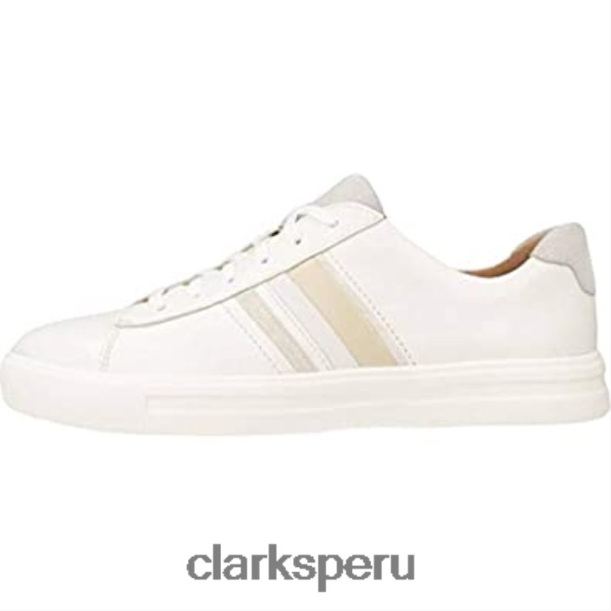 Zapatillas deportivas de mujer combi un maui band blancas clarks mujer Clarks 40N4LX36 combinación blanca
