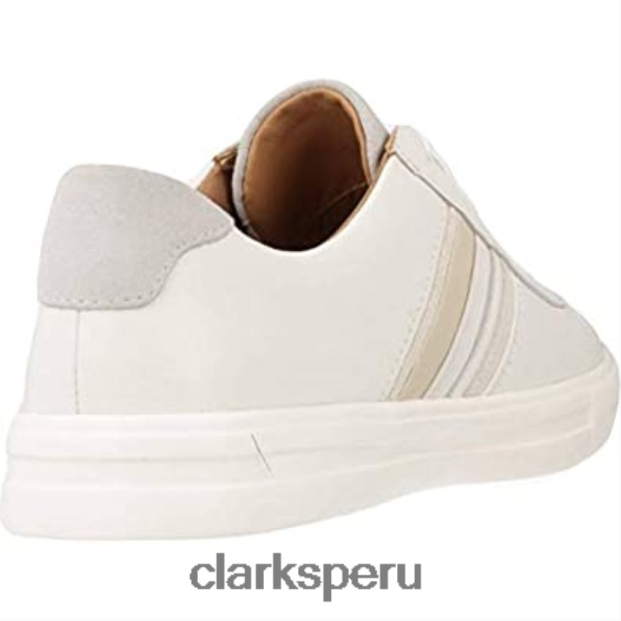 Zapatillas deportivas de mujer combi un maui band blancas clarks mujer Clarks 40N4LX36 combinación blanca