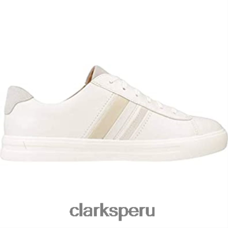 Zapatillas deportivas de mujer combi un maui band blancas clarks mujer Clarks 40N4LX36 combinación blanca