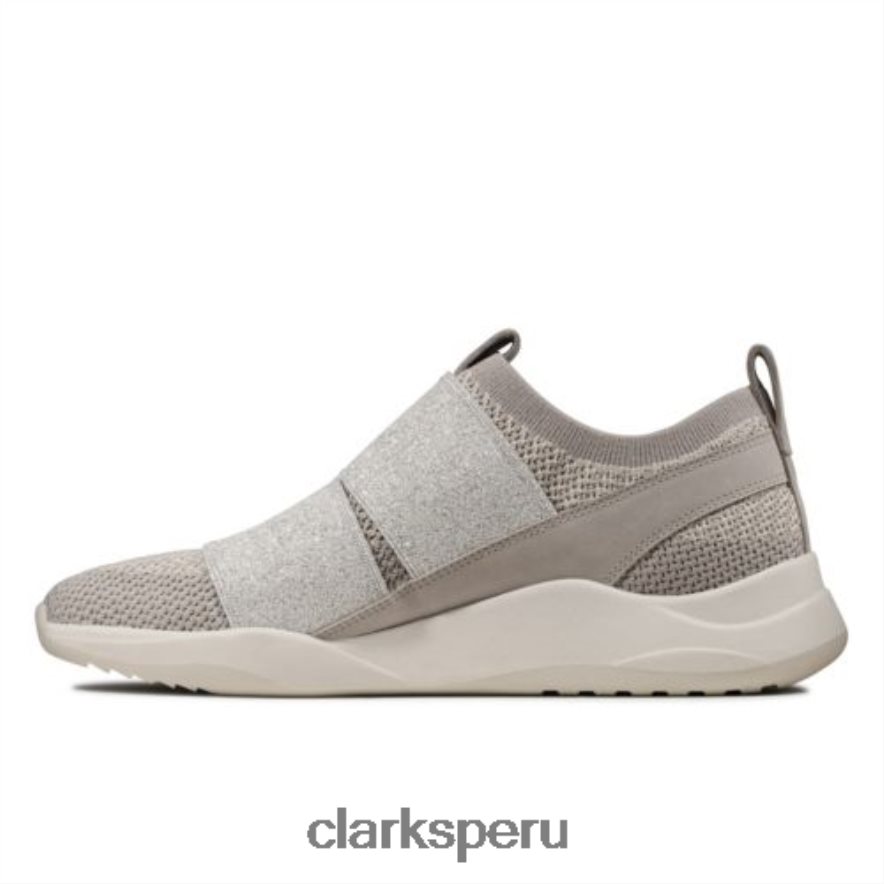 clarks de plata tamizar slip mujer Clarks 40N4LX4296 plata