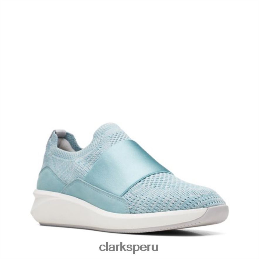 clarks un rio knit punto turquesa punto turquesa mujer Clarks 40N4LX6506 punto turquesa