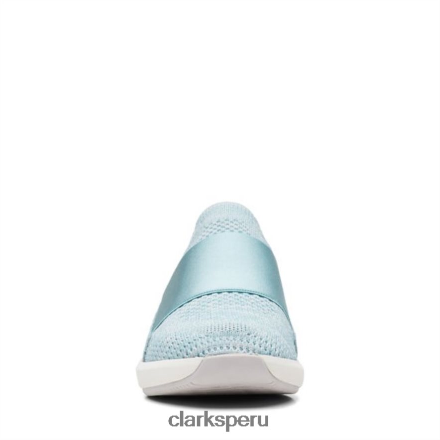 clarks un rio knit punto turquesa punto turquesa mujer Clarks 40N4LX6506 punto turquesa
