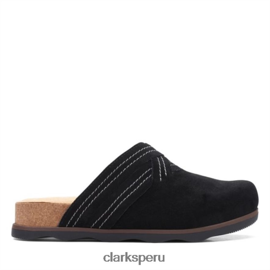 brynn glide ante negro clarks ante negro mujer Clarks 40N4LX6350 ante negro