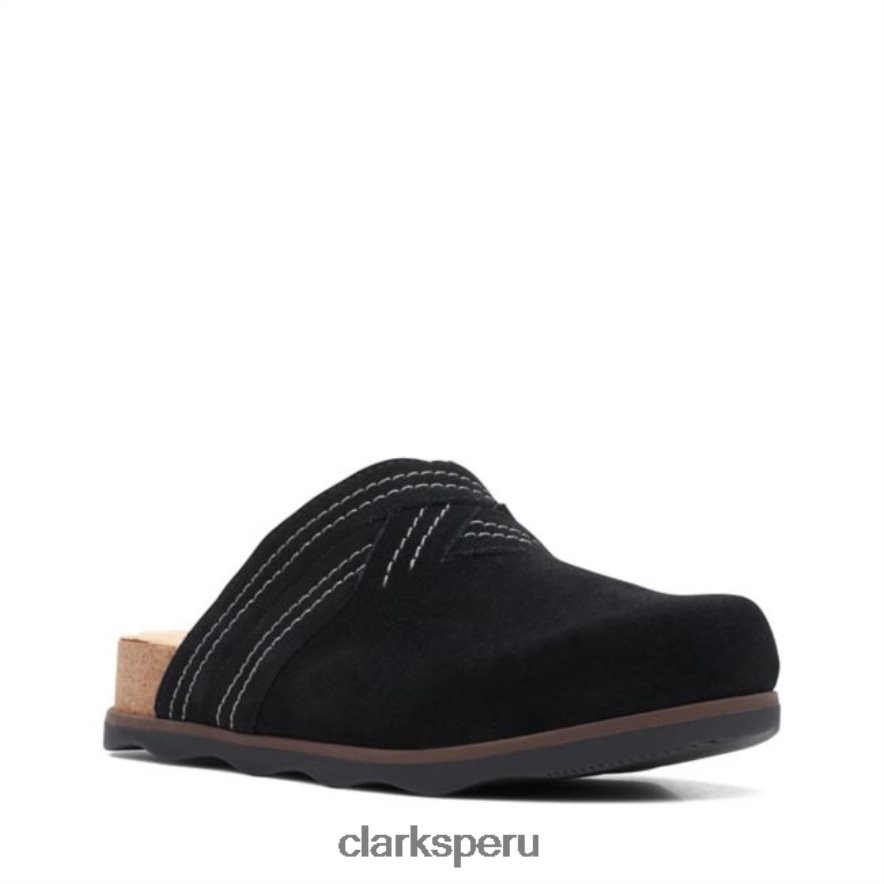 brynn glide ante negro clarks ante negro mujer Clarks 40N4LX6350 ante negro