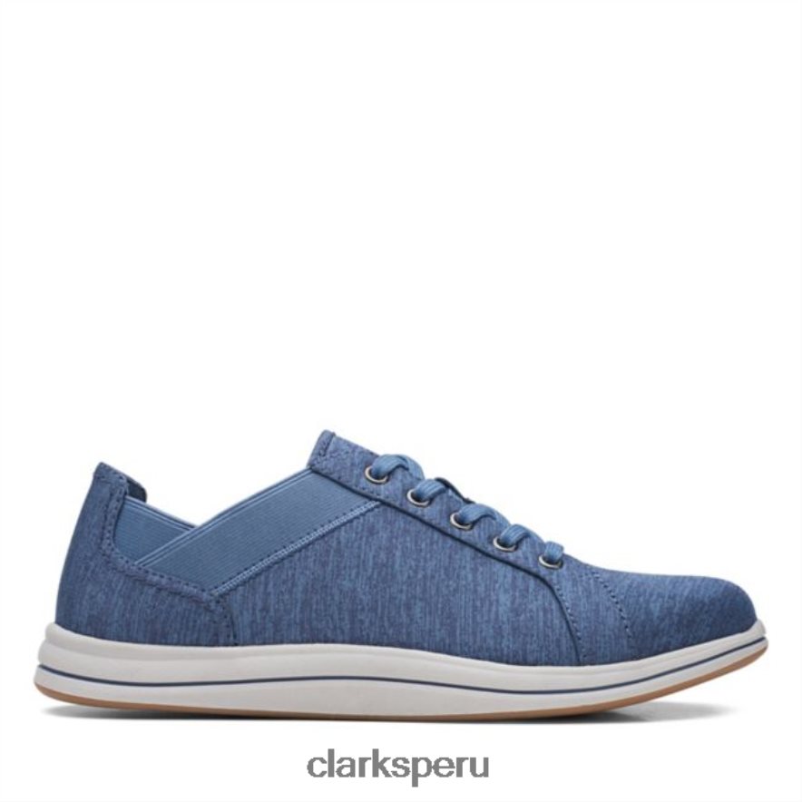 clarks brisa azul oscuro cielo azul oscuro mujer Clarks 40N4LX6313 azul oscuro