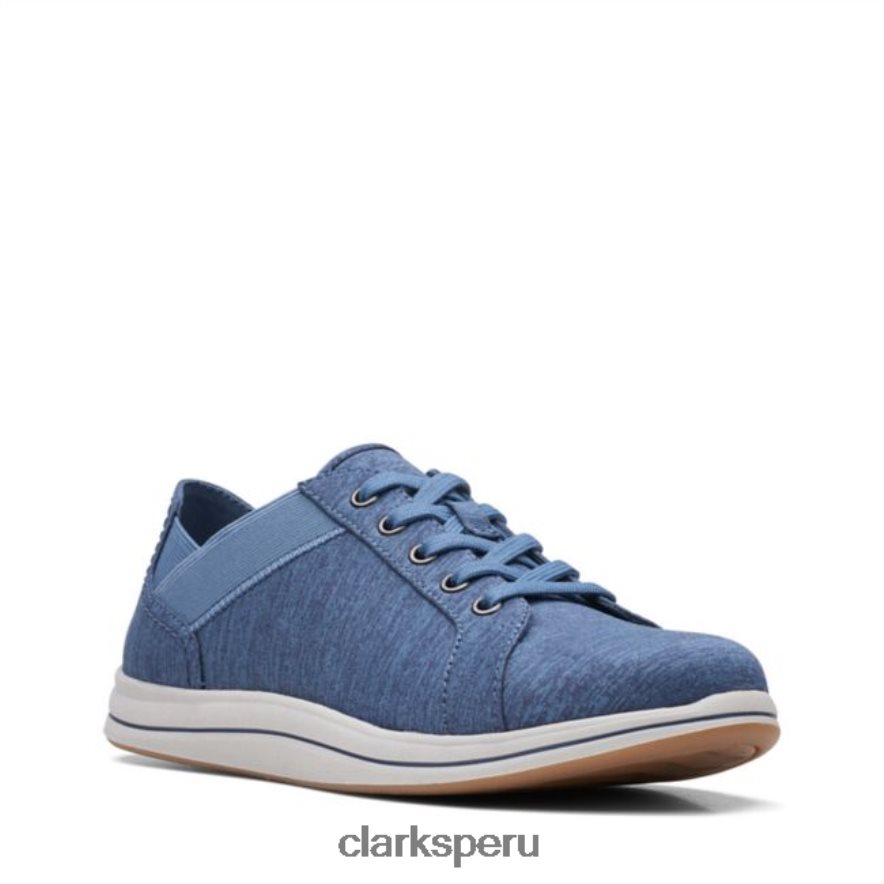 clarks brisa azul oscuro cielo azul oscuro mujer Clarks 40N4LX6313 azul oscuro