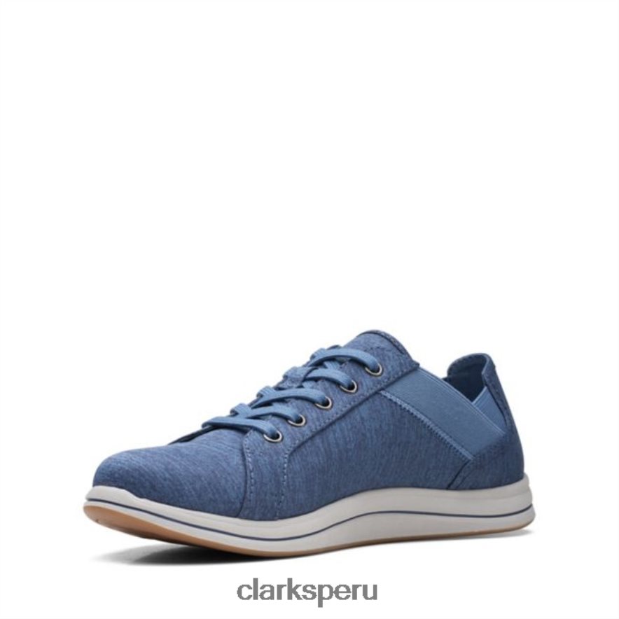 clarks brisa azul oscuro cielo azul oscuro mujer Clarks 40N4LX6313 azul oscuro