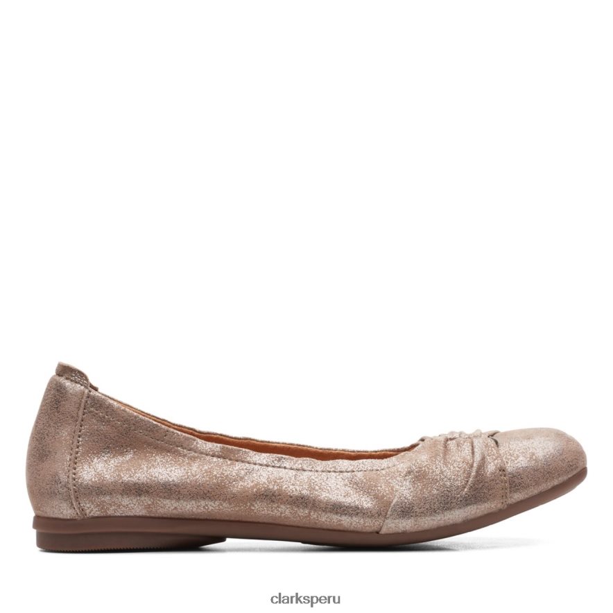 clarks bronce metalizado rena step bronce metalizado mujer Clarks 40N4LX6273 bronce metálico