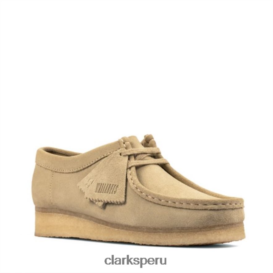 clarks de ante de arce wallabee de ante de arce mujer Clarks 40N4LX6188 gamuza de arce
