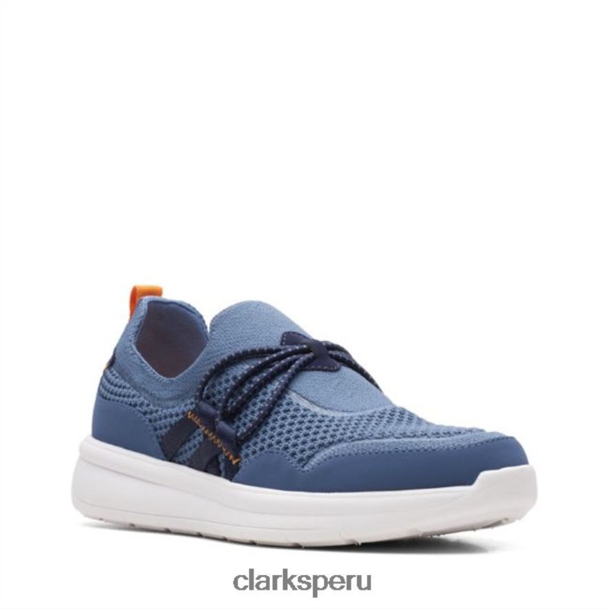 combi azul clarks ezera run combi azul mujer Clarks 40N4LX6339 combinación azul