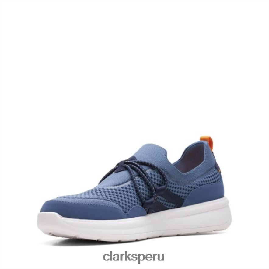 combi azul clarks ezera run combi azul mujer Clarks 40N4LX6339 combinación azul