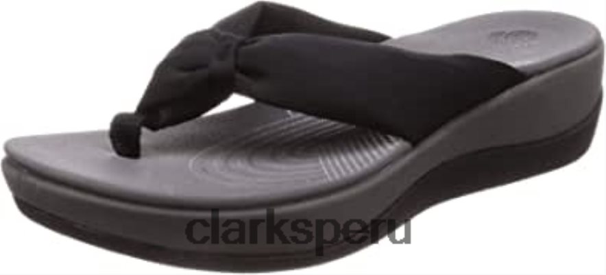 chanclas arla glison mujer clarks negro textil mujer Clarks 40N4LX301 textil negro