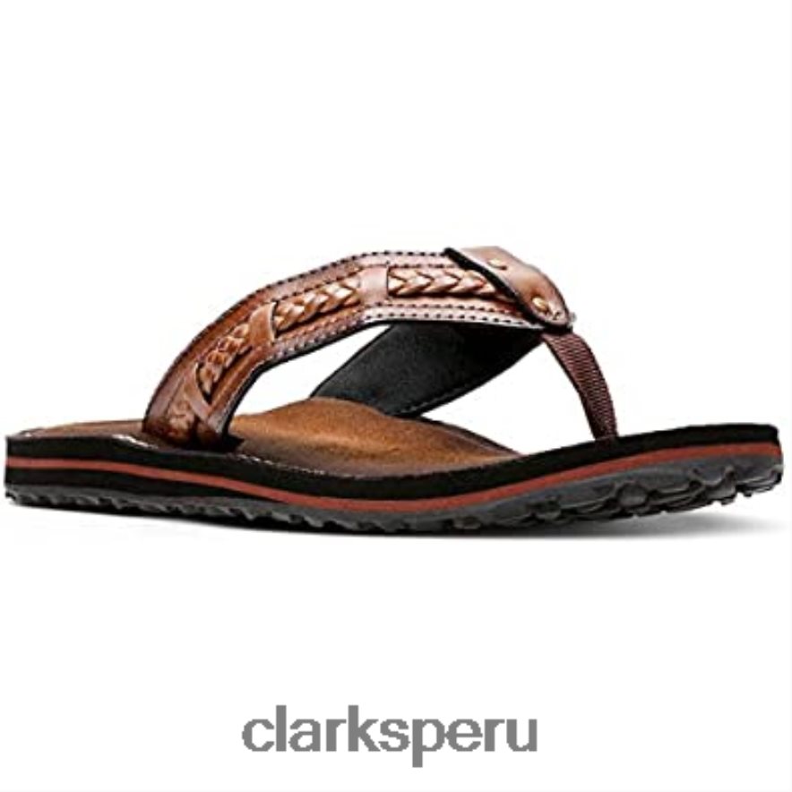 chanclas fennernerice m mujer clarks miel mujer Clarks 40N4LX503 Miel