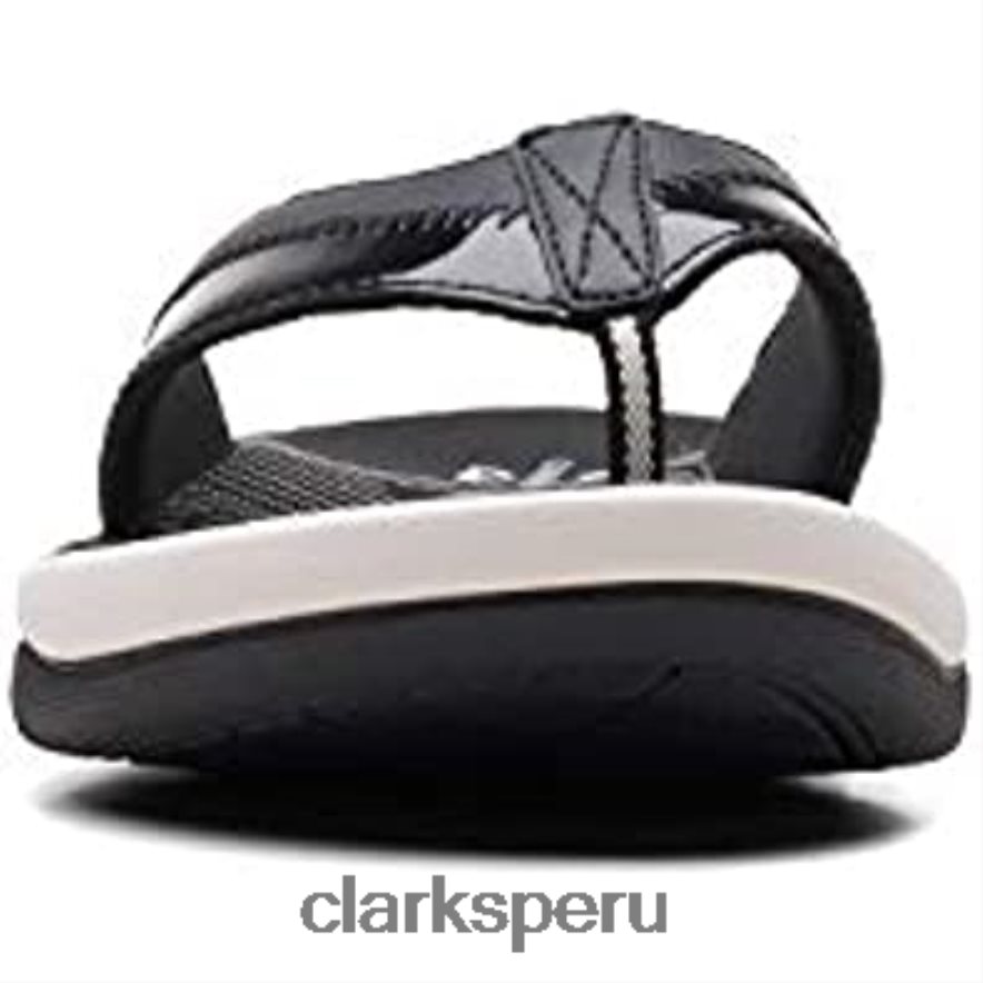 chanclas sunmaze surf mujer clarks charol sintético negro mujer Clarks 40N4LX623 charol sintético negro