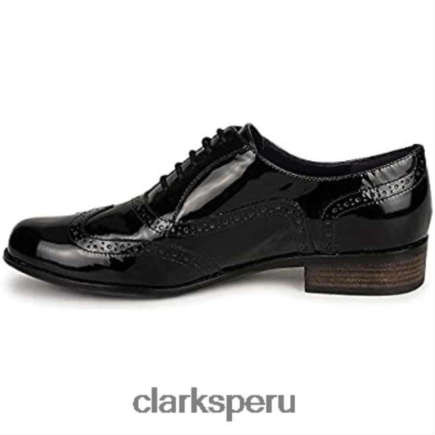 Zapatos derby con cordones clarks hamble oak mujer negro mujer Clarks 40N4LX657