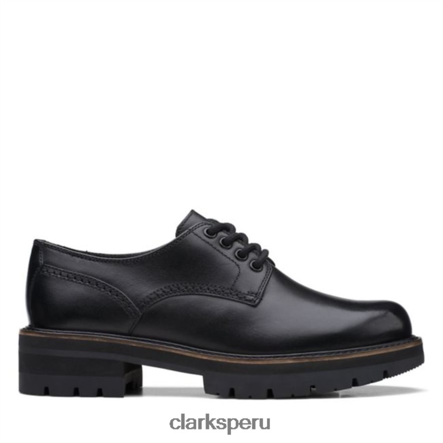 clarks black orianna derby negro mujer Clarks 40N4LX6081 negro