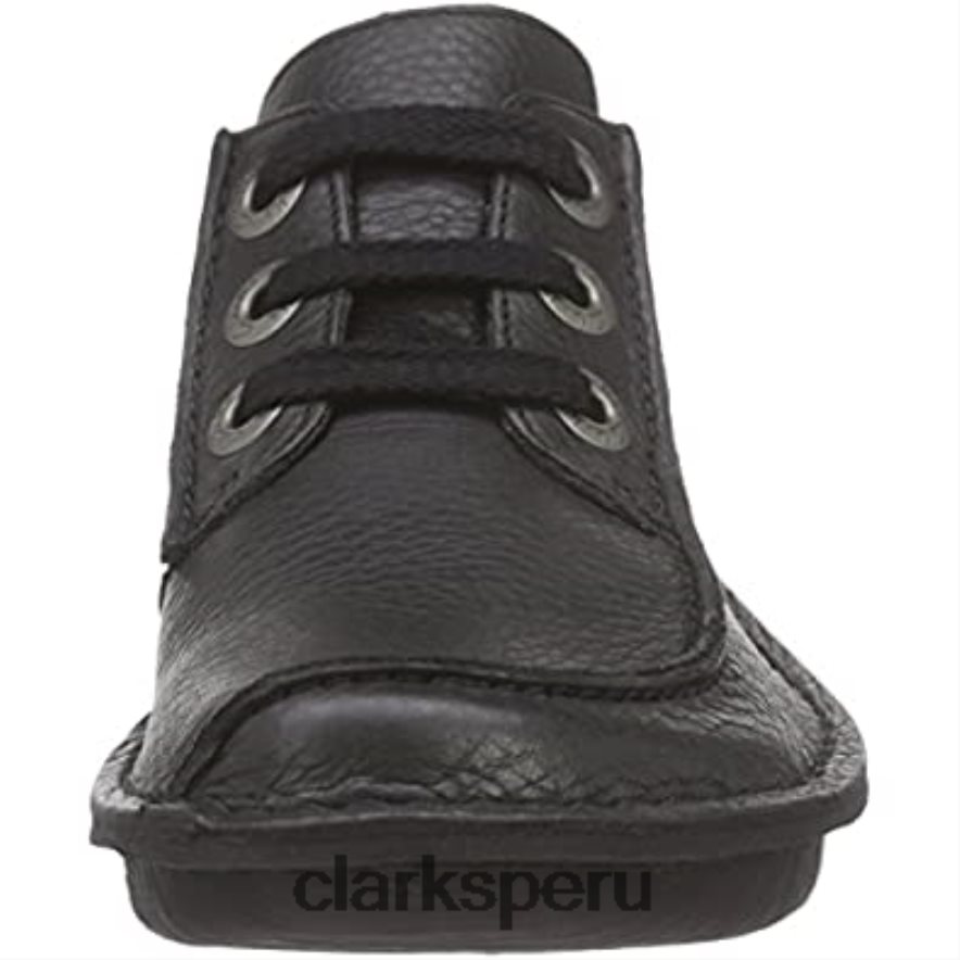 clarks negros fun ny dream derbys para mujer mujer Clarks 40N4LX2171 cuero negro