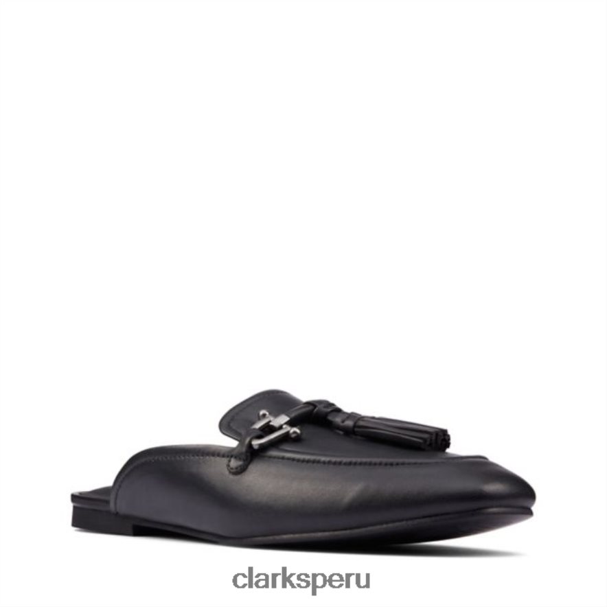 Adornos pure2 cuero negro clarks de cuero negro mujer Clarks 40N4LX6470 cuero negro