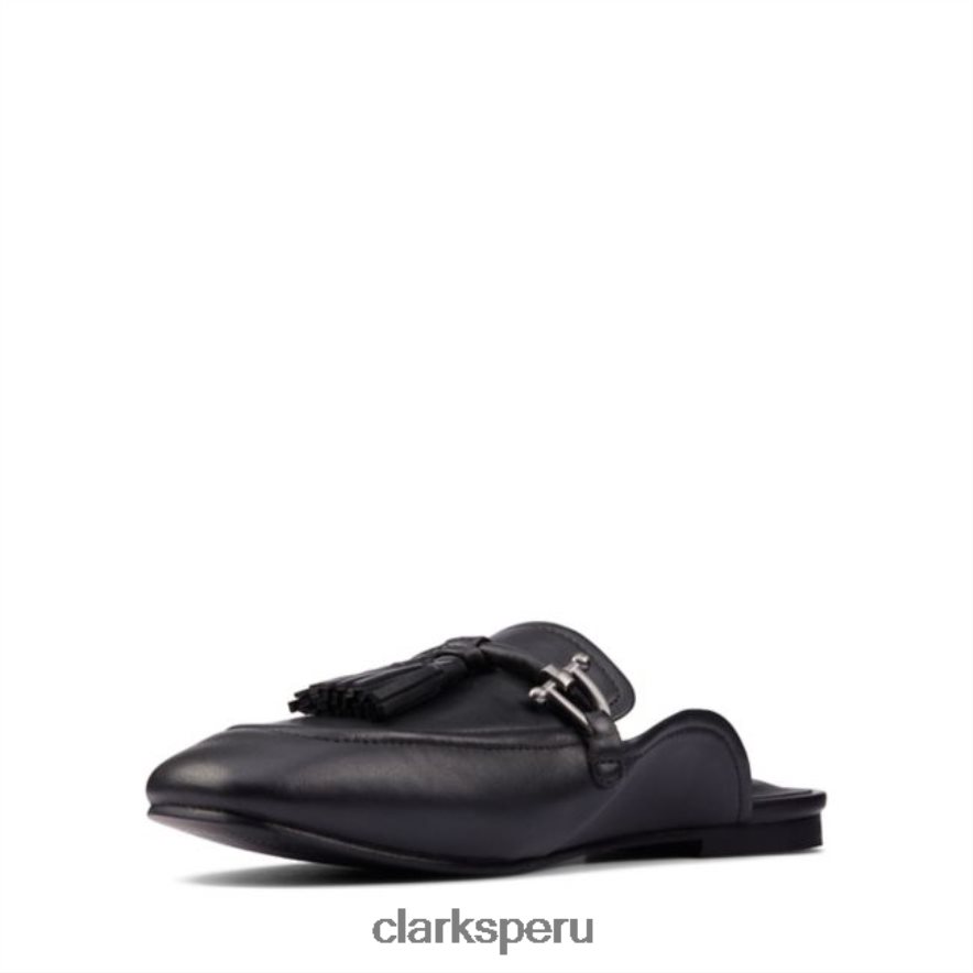 Adornos pure2 cuero negro clarks de cuero negro mujer Clarks 40N4LX6470 cuero negro