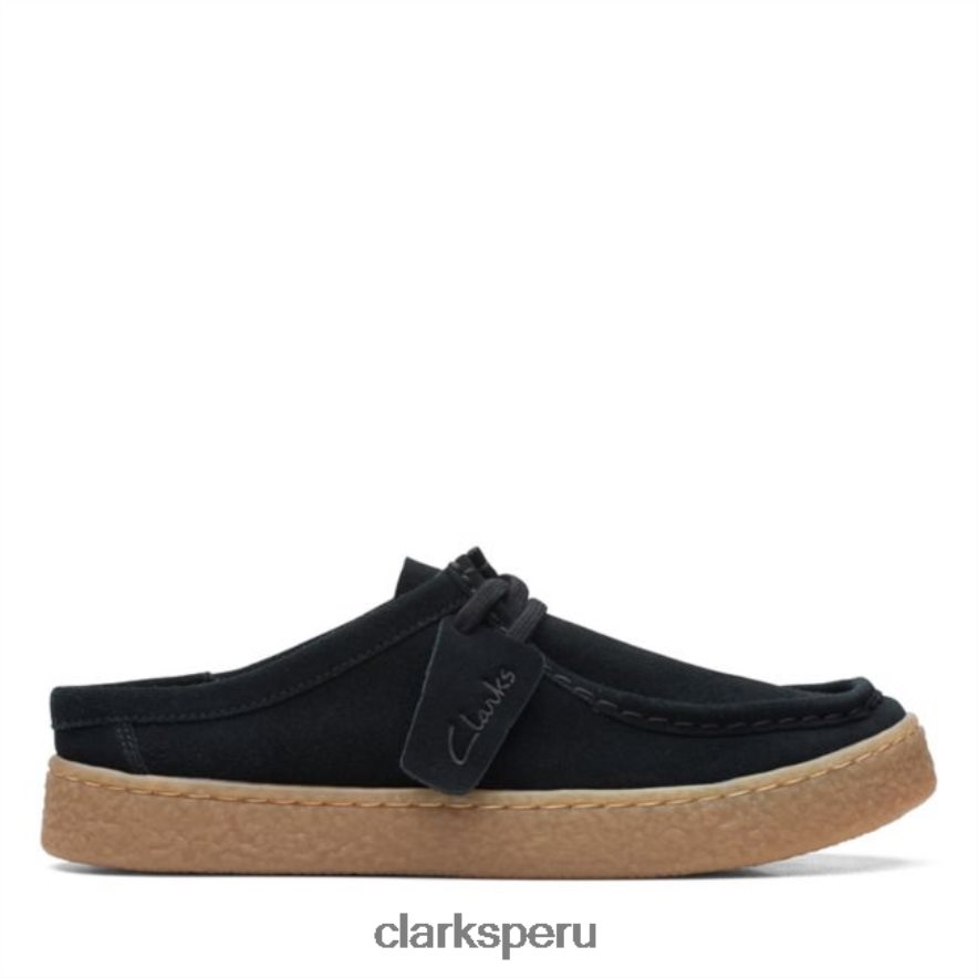 Mule clarks barleigh ante negro ante negro mujer Clarks 40N4LX5018 ante negro
