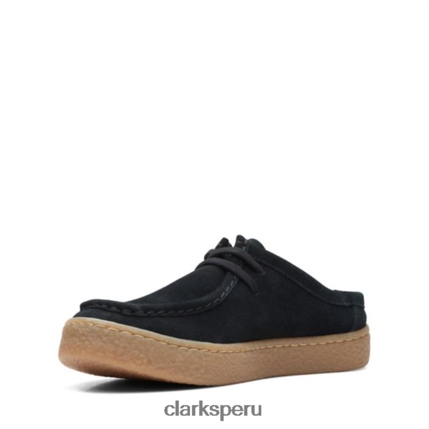 Mule clarks barleigh ante negro ante negro mujer Clarks 40N4LX5018 ante negro