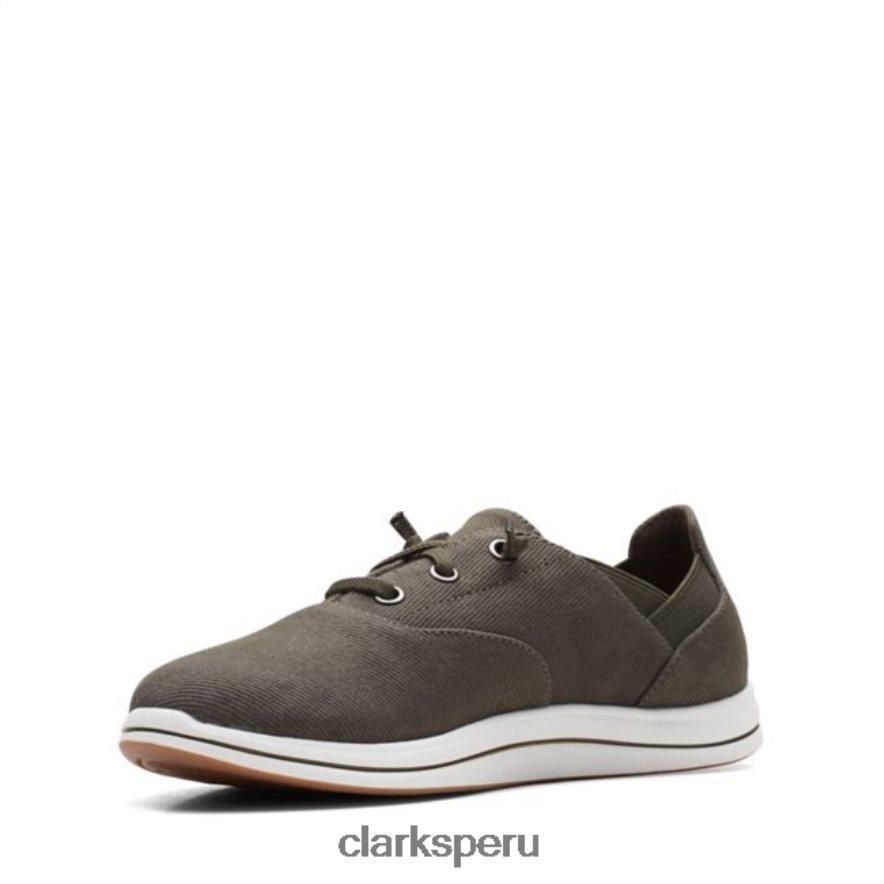 brisa ave oliva oscuro clarks oliva oscuro mujer Clarks 40N4LX6502 oliva oscuro