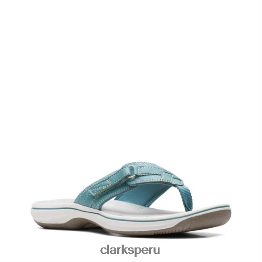 brisa del mar verde azulado clarks verde azulado mujer Clarks 40N4LX6453 verde azulado