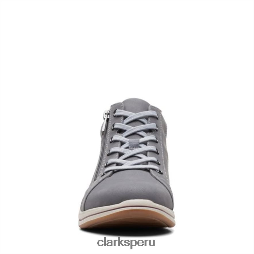 brisa deslizamiento gris oscuro clarks gris oscuro mujer Clarks 40N4LX6269 gris oscuro