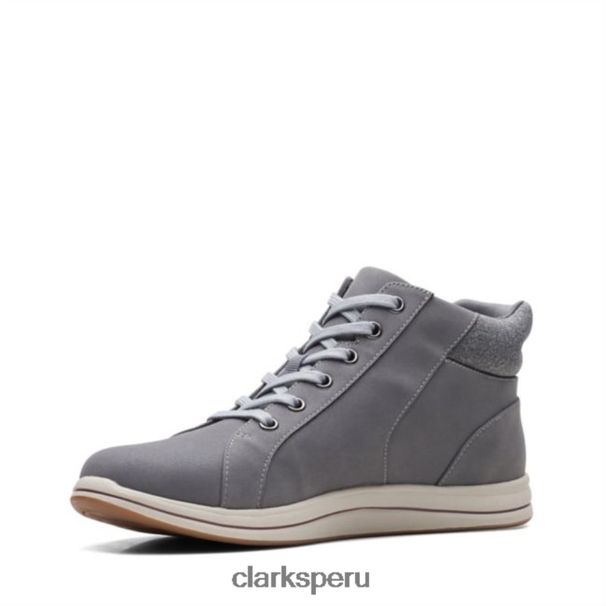 brisa deslizamiento gris oscuro clarks gris oscuro mujer Clarks 40N4LX6269 gris oscuro
