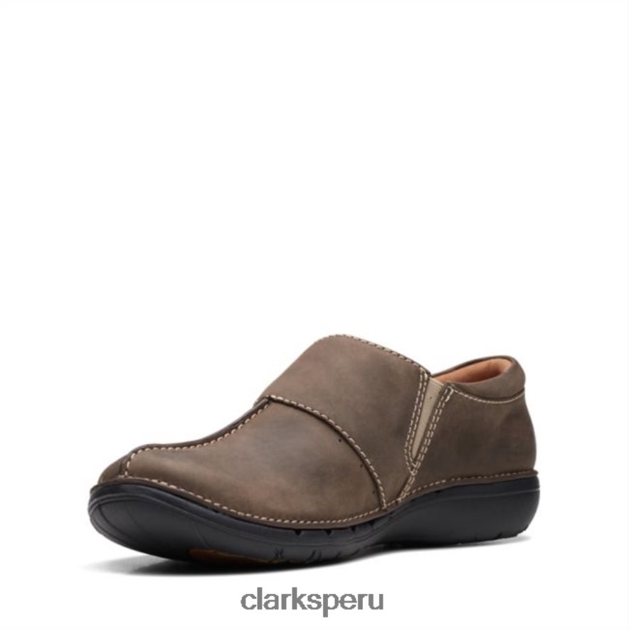 brown un loop ave brown clarks mujer Clarks 40N4LX6132 marrón