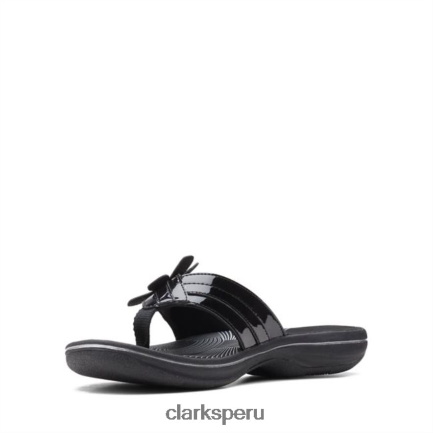 charol negro brinkley flora charol negro clarks mujer Clarks 40N4LX6356 charol negro