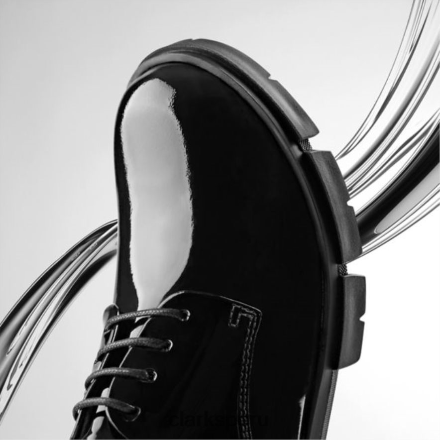 charol negro clarks teala lace charol negro mujer Clarks 40N4LX5120 charol negro