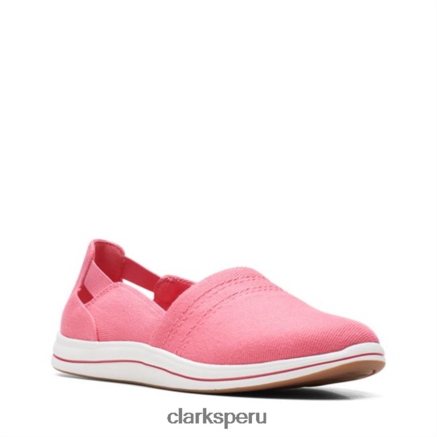 clarks brisa paso coral brillante coral brillante mujer Clarks 40N4LX6530 coral brillante