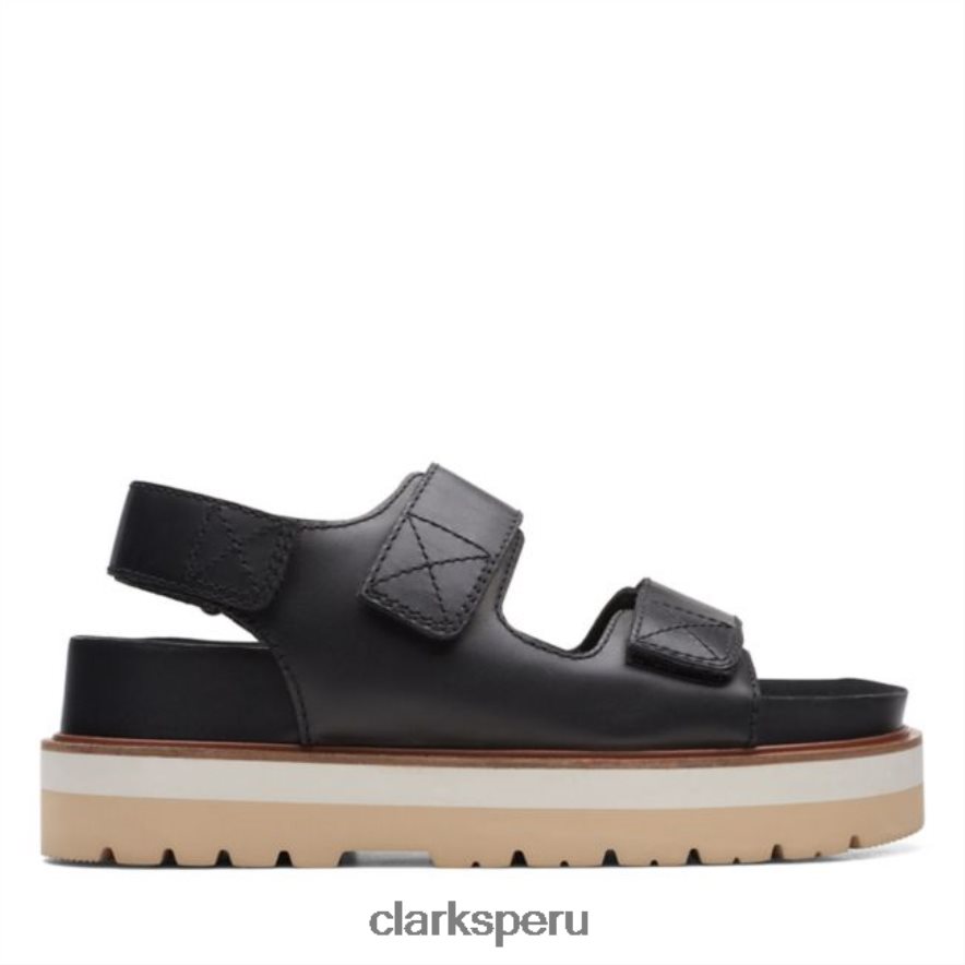 clarks cuero negro orianna sea cuero negro mujer Clarks 40N4LX6377 cuero negro