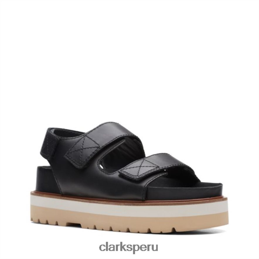 clarks cuero negro orianna sea cuero negro mujer Clarks 40N4LX6377 cuero negro