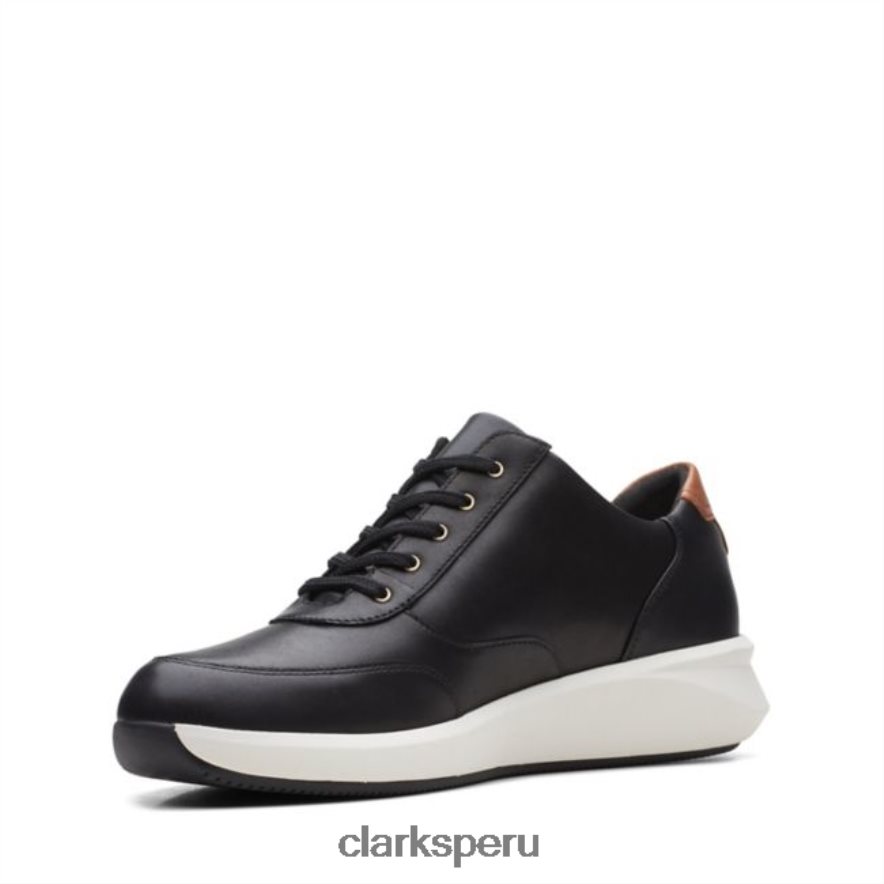 clarks cuero negro un rio zip cuero negro mujer Clarks 40N4LX5985 cuero negro