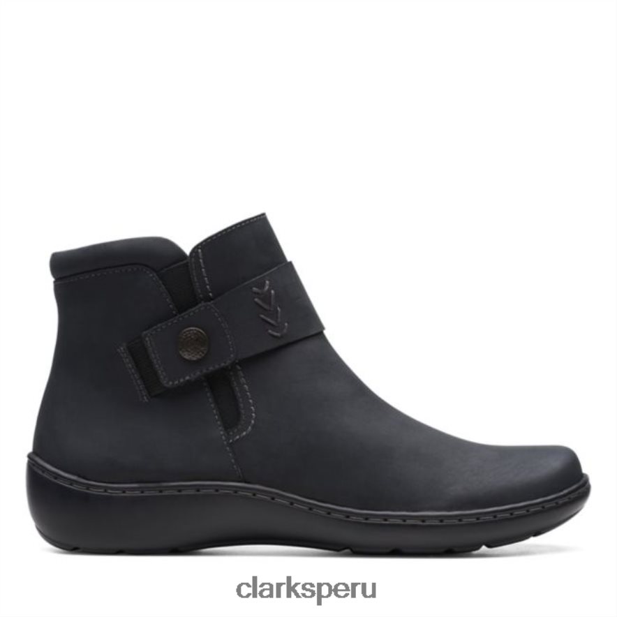clarks de cuero negro cora rae cuero negro mujer Clarks 40N4LX6148 cuero negro