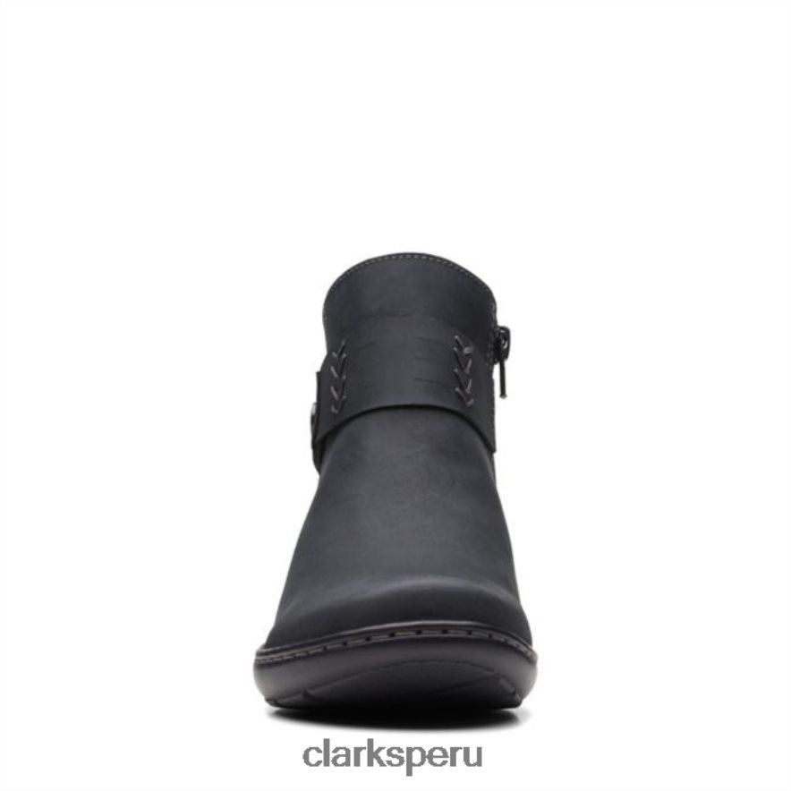 clarks de cuero negro cora rae cuero negro mujer Clarks 40N4LX6148 cuero negro